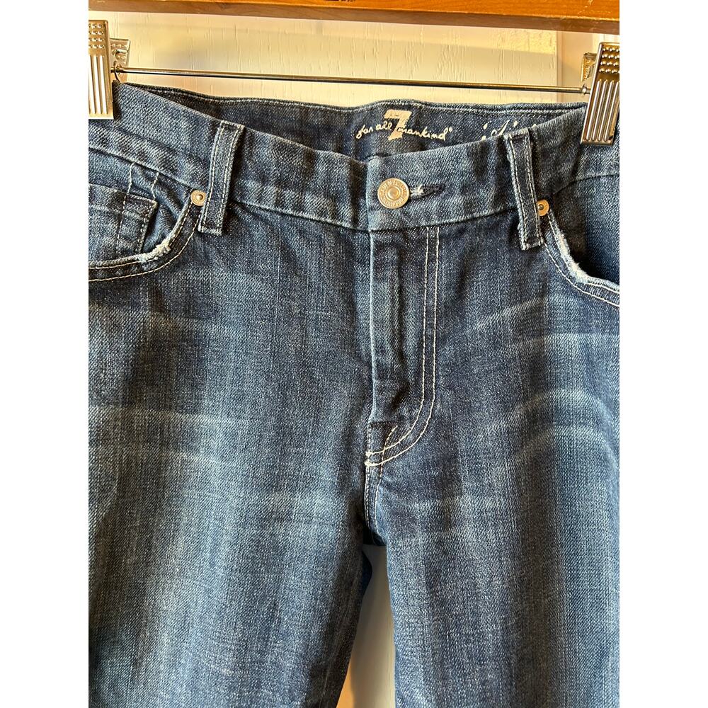 7 for all mankind The A Pocket Vintage Low Rise Bootcut Jeans - Picture 3 of 8